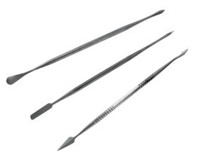 Modelcraft Spatelsatz erschiedene Formen