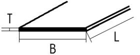 Plastruct STSS-1 Streifen ABS dunkelgrau