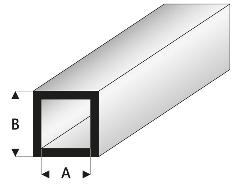 Raboesch ASA Quadratisches Rohr