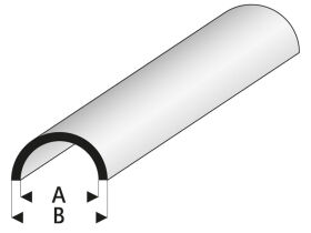 Raboesch ASA Rohr halbrund