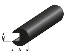 Raboesch Kantenschutz L 2 m Gummiprofil