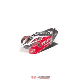 ARRMA 1:8 Painted und Trimmed Body mit Decals TYPHON 4x4 BLX