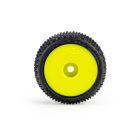 Pro-Line Racing Teppichreifen Prism vorne/hinten 7 mm gelb (4 Stück) 1:28: Losi Micro-T / PRO1035612