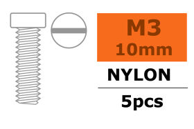 G-Force RC Linsenkopfschraube Nylon (5 Stück)