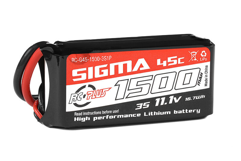 RC Plus Li-Po Akku Sigma 45C 3S1P 11,1 V XT-60