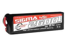 RC Plus Li-Po Akku Sigma 45C 3S1P 11,1 V XT-60