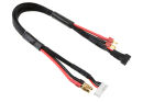 Team Corally Lade-/Balancer-Kabel T-Plug Lader 6S XH Stecker 2S XH Buchse 14 awg Ultra V+ Silikon Kabel 30 cm (1 Stück)