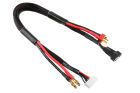 Team Corally Lade-/Balancer-Kabel T-Plug Lader 6S XH Stecker 2S XH Buchse 14 awg Ultra V+ Silikon Kabel 30 cm (1 Stück)