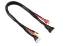 Team Corally Lade-/Balancer-Kabel T-Plug Lader 6S XH Stecker 2S XH Buchse 14 awg Ultra V+ Silikon Kabel 30 cm (1 Stück)