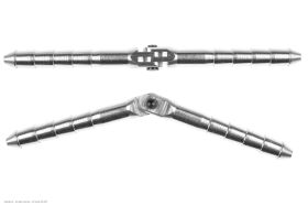 G-Force RC Aluminium Stift-Scharniere Du. mm montiert (2...