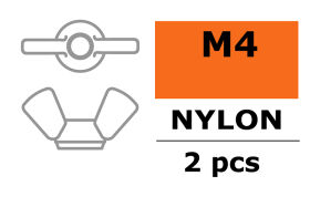 G-Force RC Flügelmutter Nylon (2 Stück)