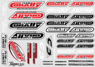 Team Corally Sponsor Stickersheet vorgeschnitten