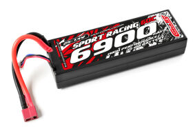 Team Corally Sport Racing 50C 2S 7,4 V T-Plug Hardcase