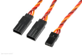 Revtec Servo V-Kabel Verdrillt JR/Hitec 22 awg / 60 Stränge (1 Stück)