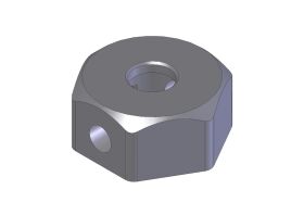 KM Aluminium Radmitnehmer (4 Stk.) / HK408