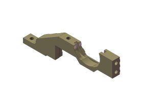 KM Aluminium Hinterer unterer Getriebekasten rechts / HK412R