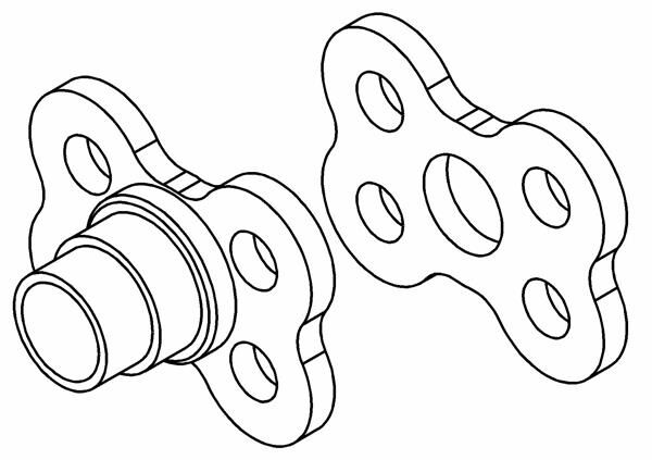MCD Center Planet Diff. Internal Steel Plate Set (Comp.) / M202401S