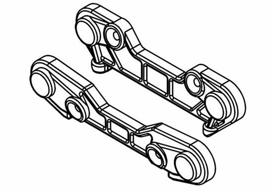 MCD Rear Wishbone Holder Set 3T 3S / M300301P