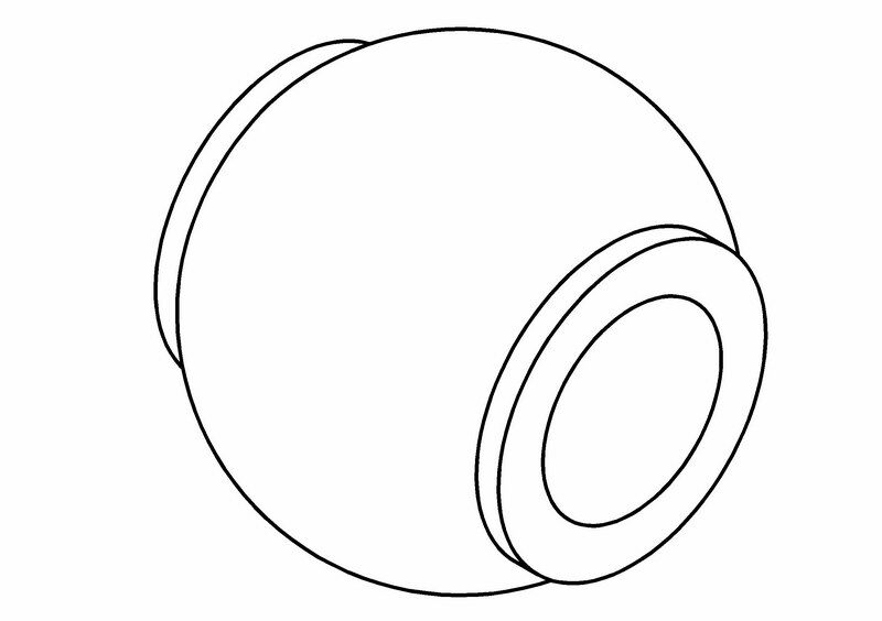 MCD Anti-Roll Bar Lower Joint Ball / M340801S