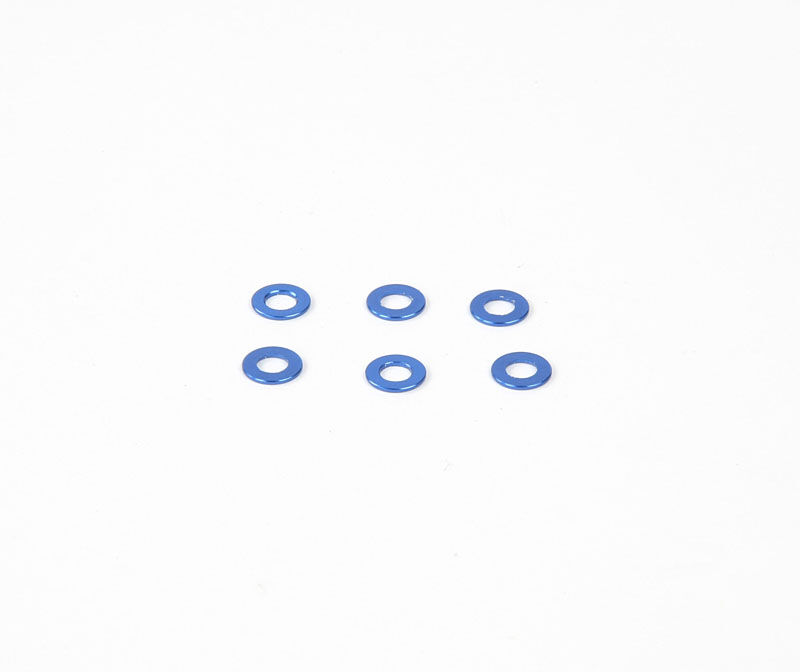 Axial 0.5x6mm Distanzstück - Blau (6Stk.) / AXA1342