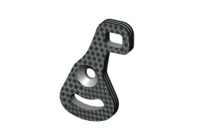 KM Karbon Riemenspanner Platte / HK114