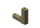 KM Aluminium Radio Plattenhalterung links / HK450L