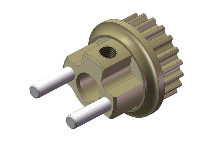 KM Aluminium Brems Riemenrad 20T / HK460-20T