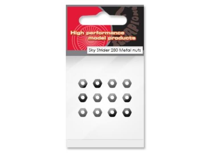 Scorpion Scorpion Sky Strider 280 Mutter (12 Stück) / SP-F014
