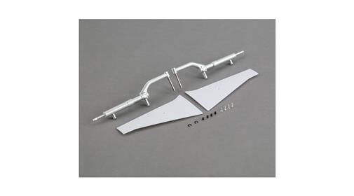 E-flite Ersatzteil P51D Fahrwerk- Streben und Tür Set / EFL8207