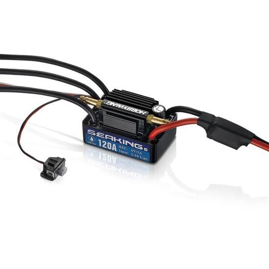 Hobbywing Seaking Bootsregler 120A BEC 5A 2-6s V3 / HW30302360