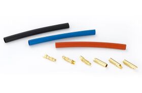 Hobbywing Goldkontakt Stecker Set 4.0mm 3 Paar / HW86070010