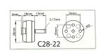 Multiplex ROXXY BL Outrunner C28-22-1380kV / 314950