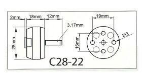 Multiplex ROXXY BL Outrunner C28-22-1270kV / 314951