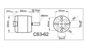 Multiplex ROXXY BL Outrunner C63-62-320kv / 314976