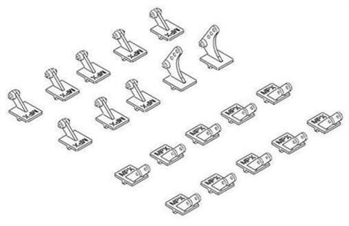 Multiplex Offset-Scharniersatz FunCub XL/FUNCUB NG / 224441