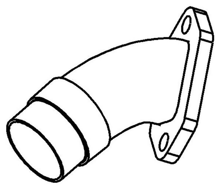 MCD Baracuda Tune Pipe v4 Krümmer / M142301S0