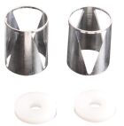 Team C Dämpfereinsatz und Kolbenplatte (2 St.) 1:10 Comp. Onroad / TU1074