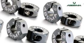 ABSiMA Aluminium 7075 T6 Radmitnehmer 12mm Offset +0.75mm 1:10 (2 St.) / 2560012