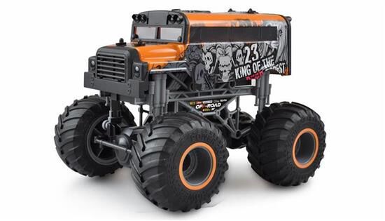 Crazy SchoolBus Monster Truck 1:16 RTR gelb / 22452