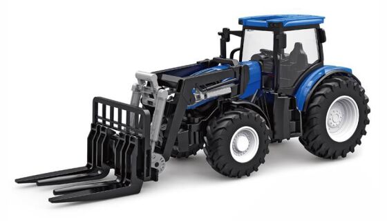 Traktor Frontlader mit Palettengabel, Licht & Sound, 1:24 RTR / 22596