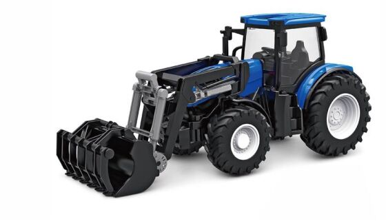 Traktor mit Frontlader, Licht & Sound, 1:24 RTR / 22598