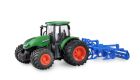 Traktor mit Grubber, Sound & Licht, 1:24 RTR grün / 22640