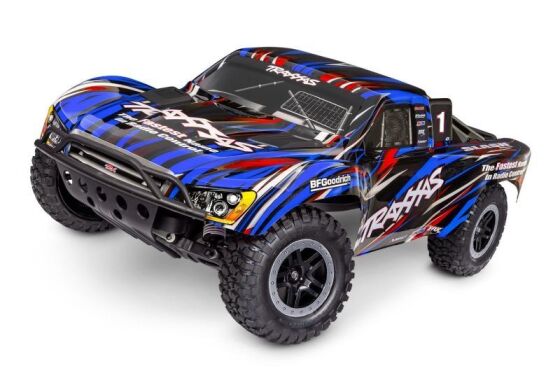 Slash 1/10 2WD 2S VXL blau Heavy-Duty